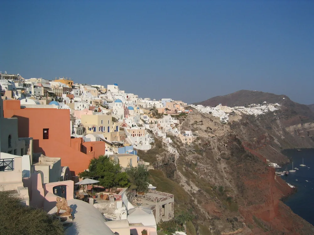 View of Oia