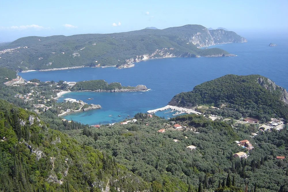 View of Paleokastritsa