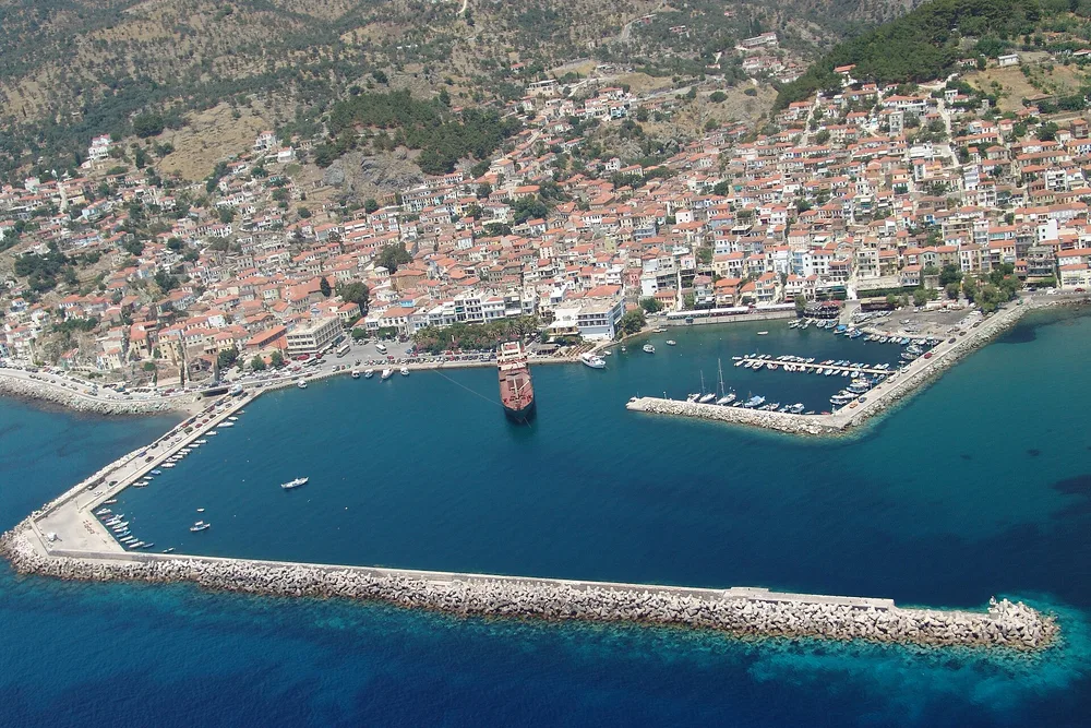 View of Plomarion