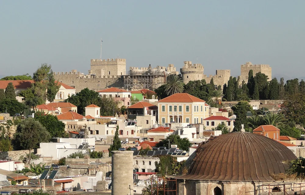 View of Rhodes Town