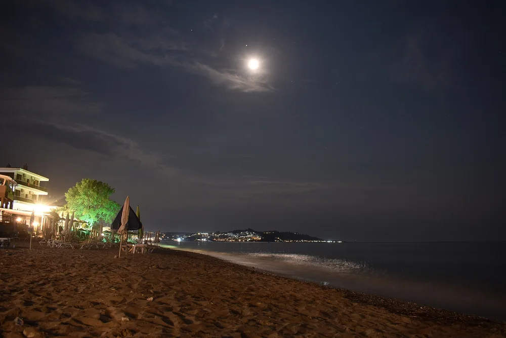 View of Skala Fourkas