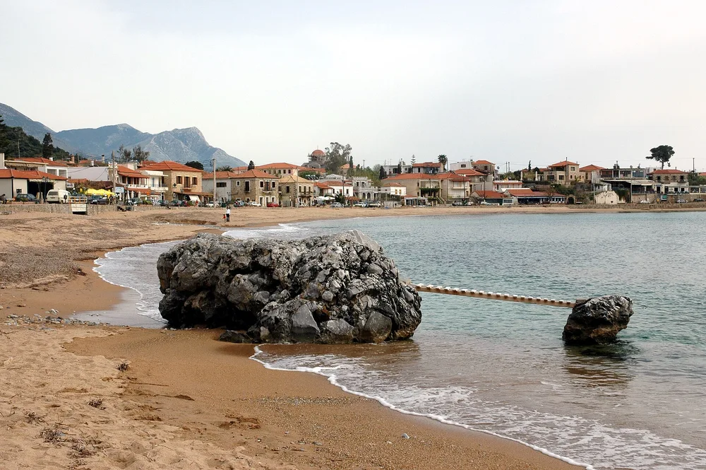 View of Stoupa