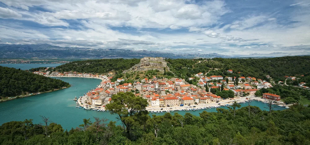 View of Novigrad Dalmatia