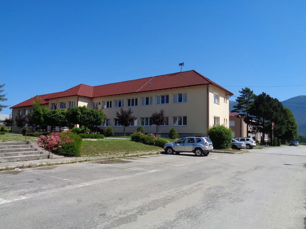 View of Plitvička Jezera
