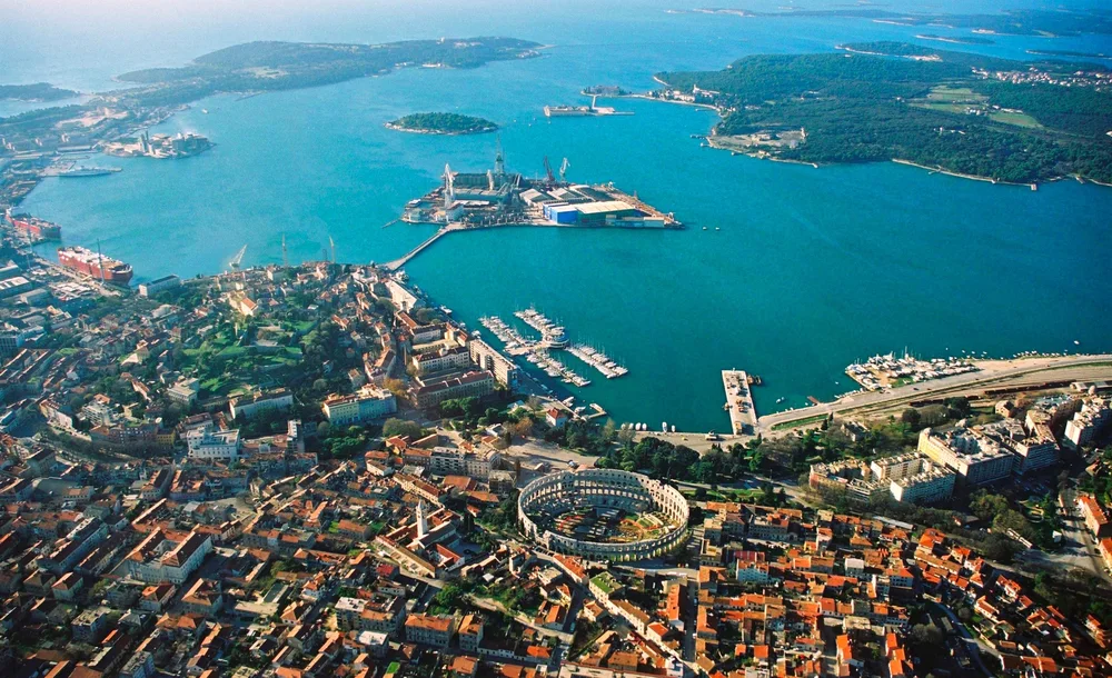 View of Pula