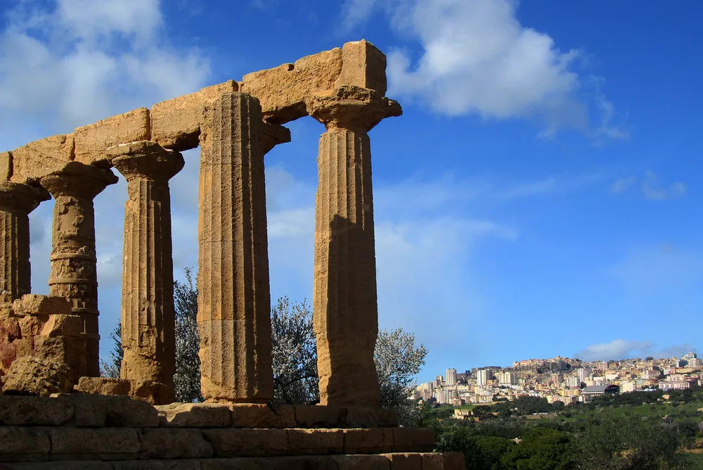 View of Agrigento