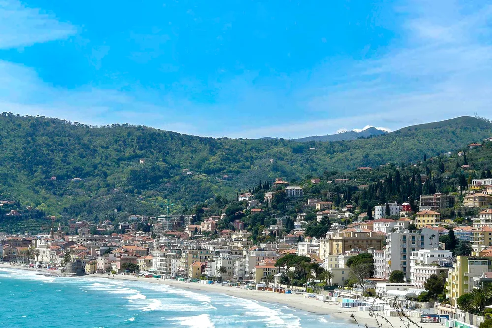 View of Alassio