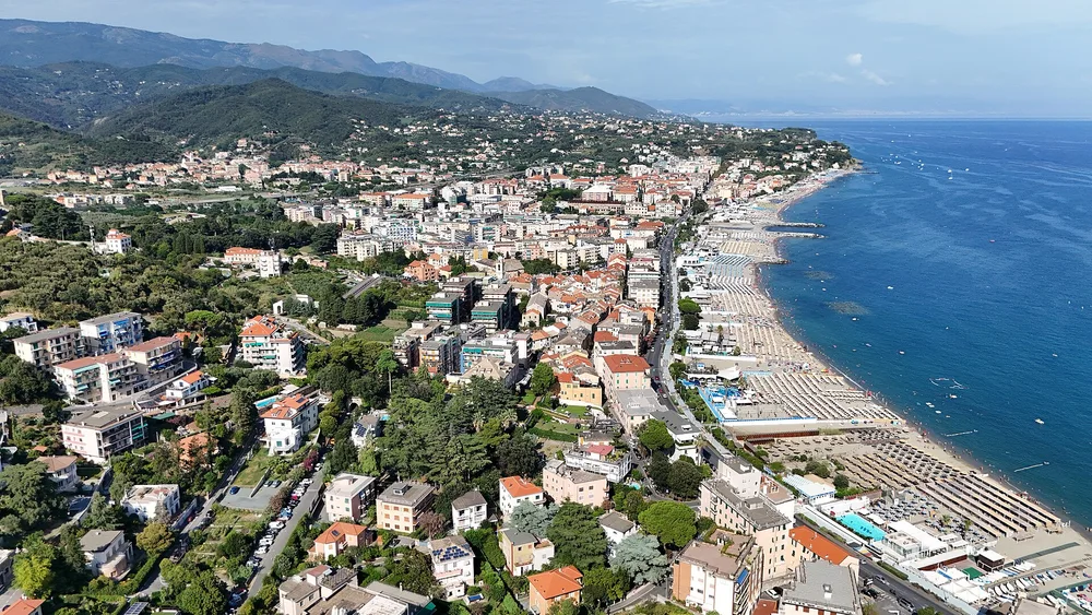 View of Albissola Marina