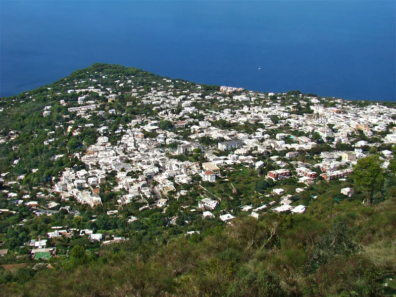 View of Anacapri