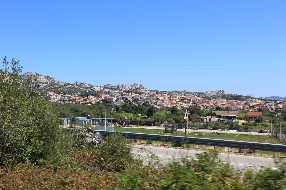 View of Arzachena