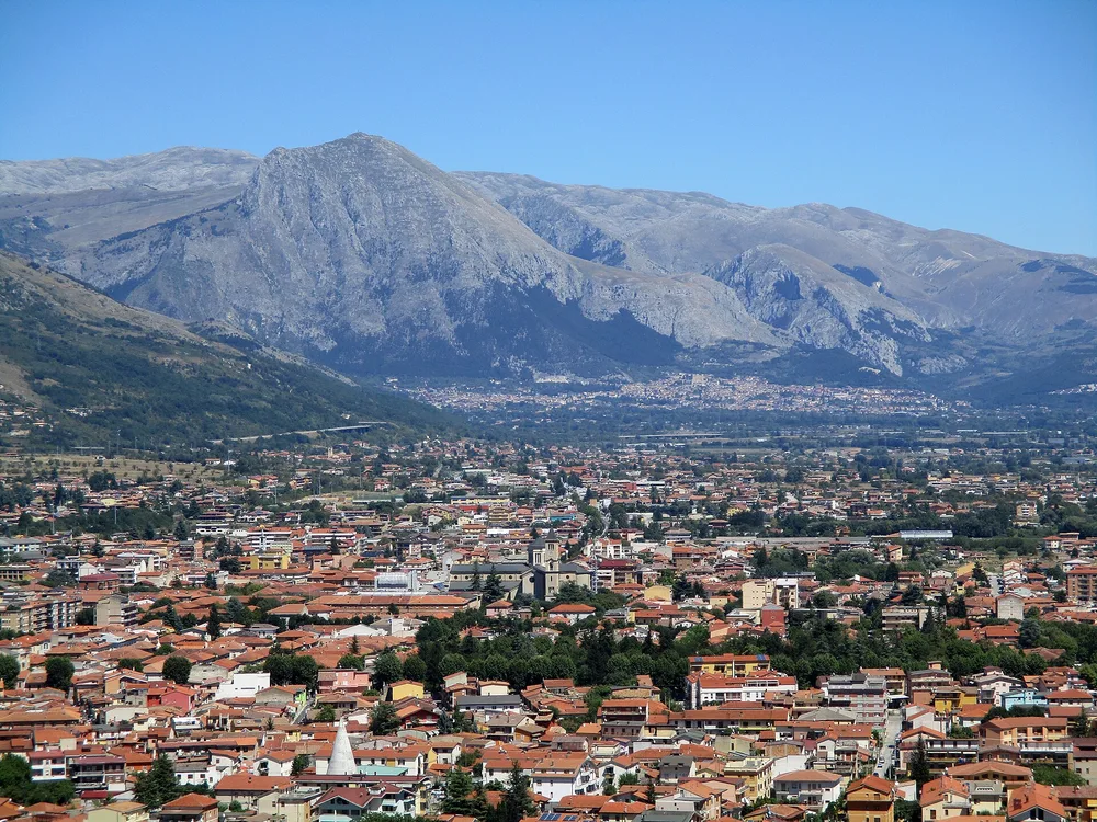 View of Avezzano