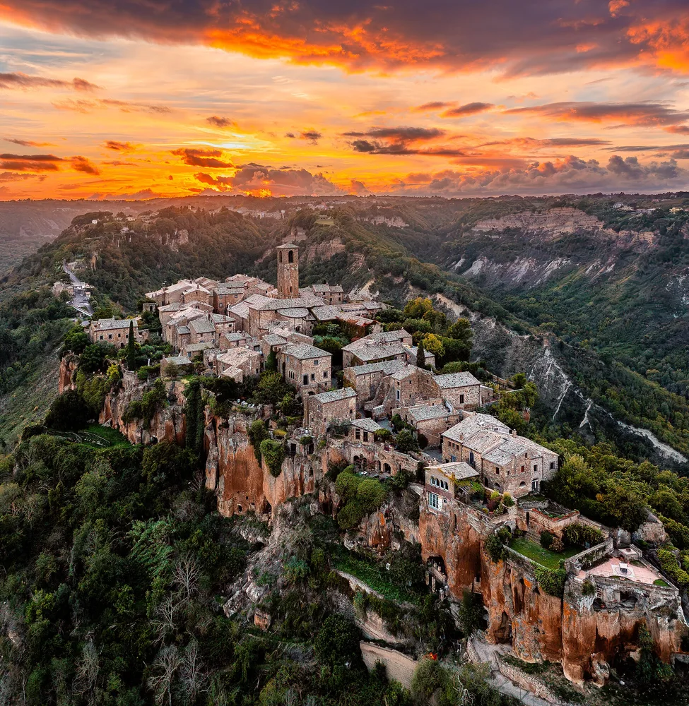 View of Bagnoregio