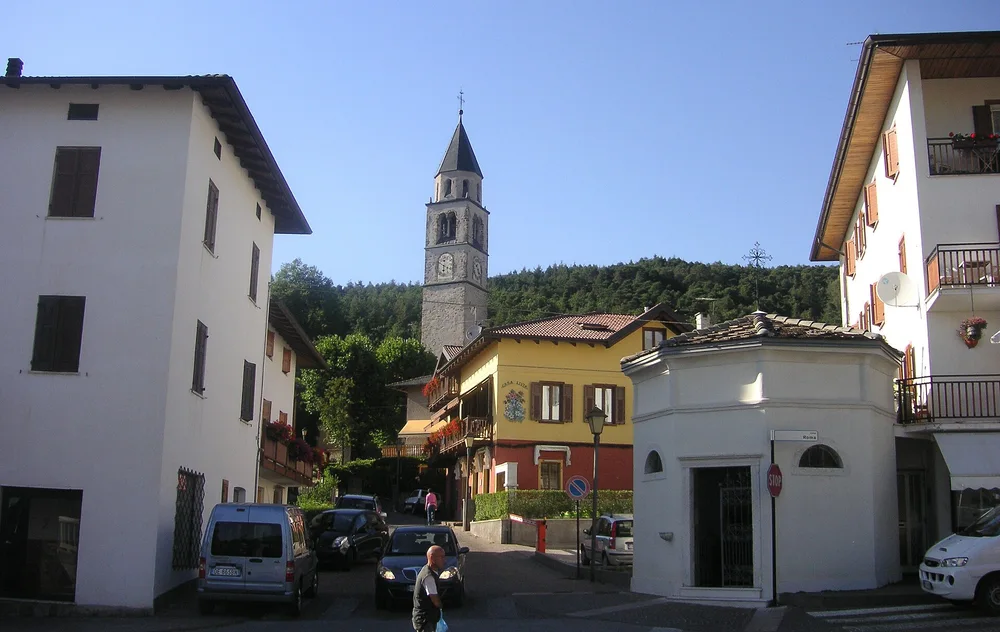 View of Baselga di Pinè