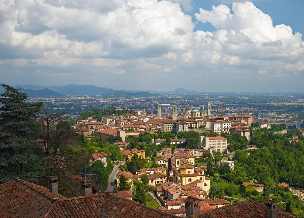 View of Bergamo