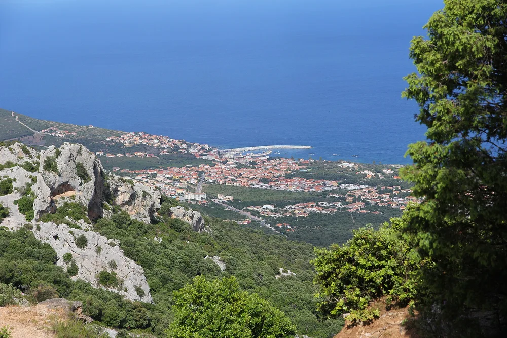 View of Cala Gonone