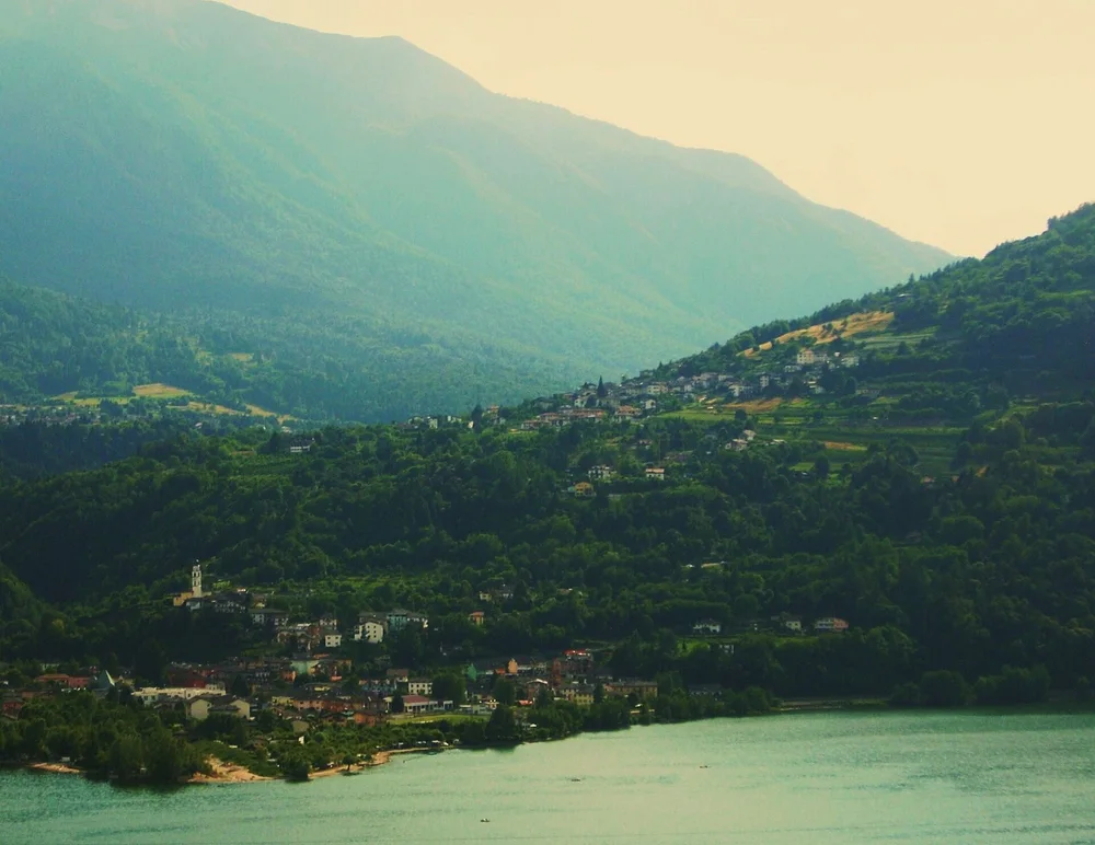 View of Calceranica al Lago
