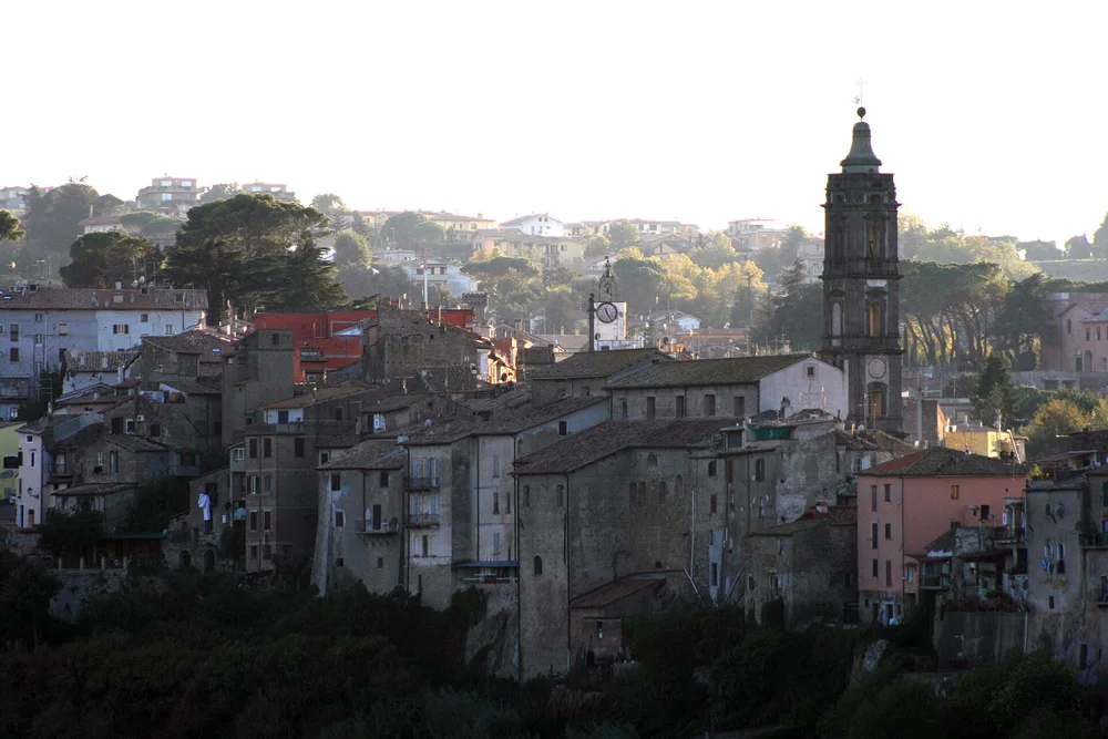 View of Campagnano di Roma