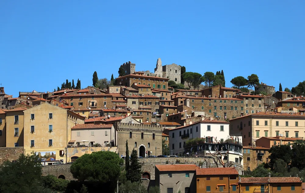 View of Campiglia Marittima