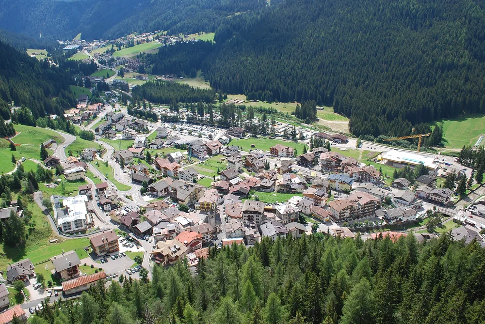 View of Canazei