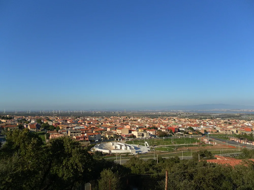View of Capoterra