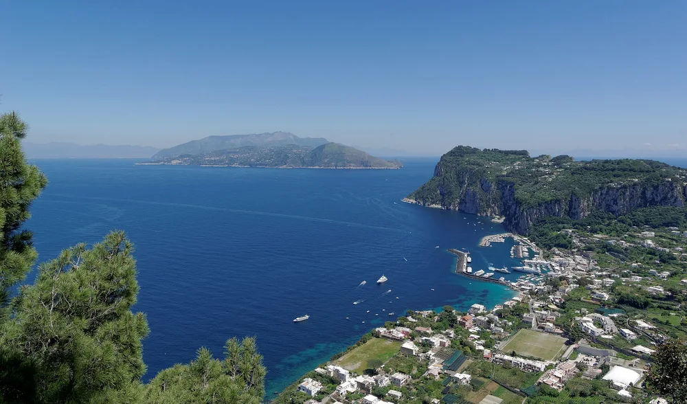 View of Capri