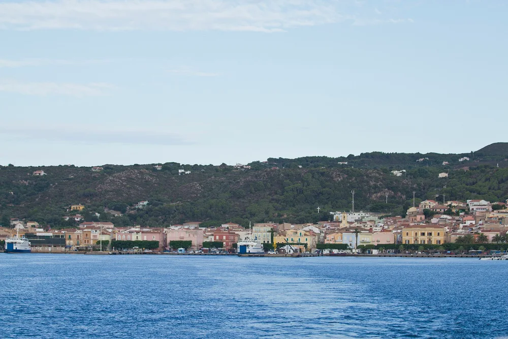 View of Carloforte