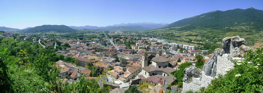 View of Castel di Sangro