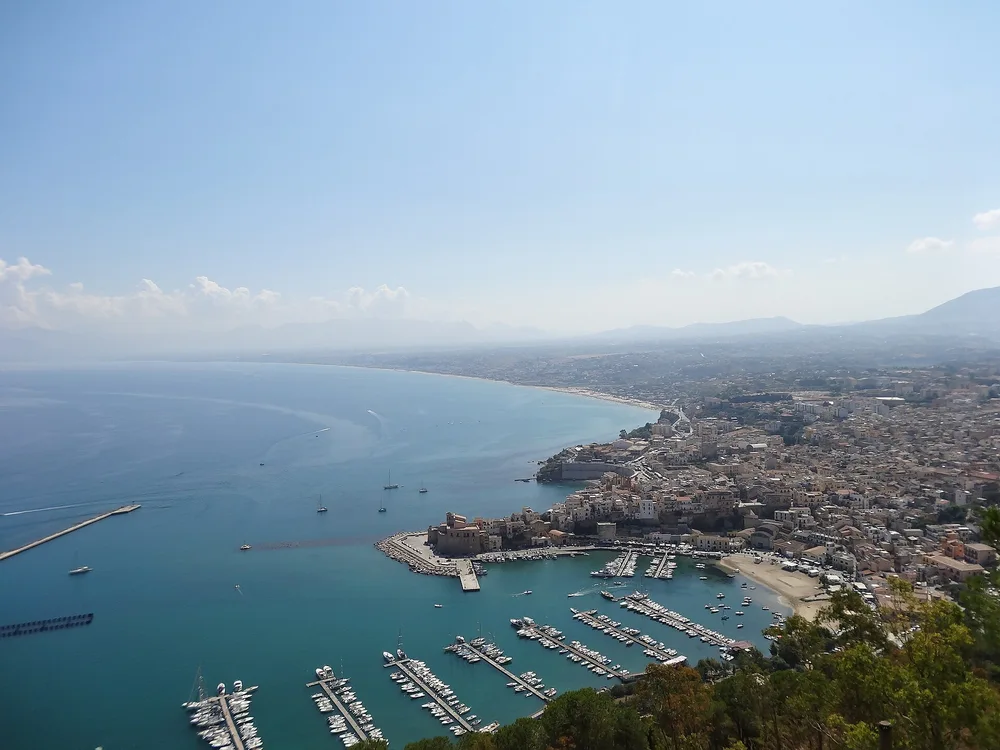 View of Castellammare del Golfo