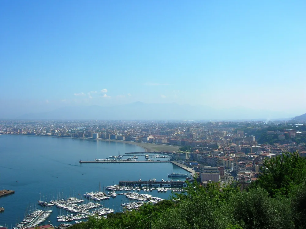 View of Castellammare di Stabia