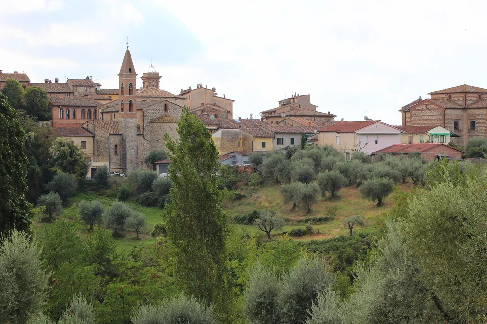 View of Castelnuovo Berardenga