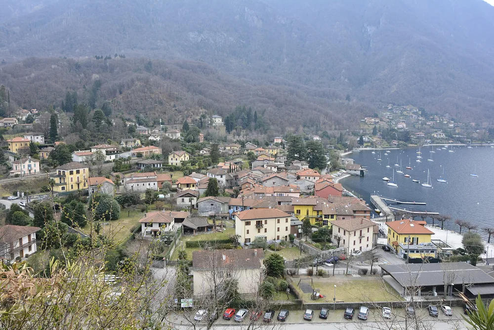 View of Castelveccana