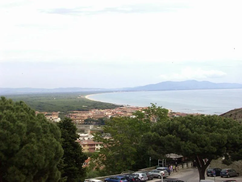 View of Castiglione della Pescaia