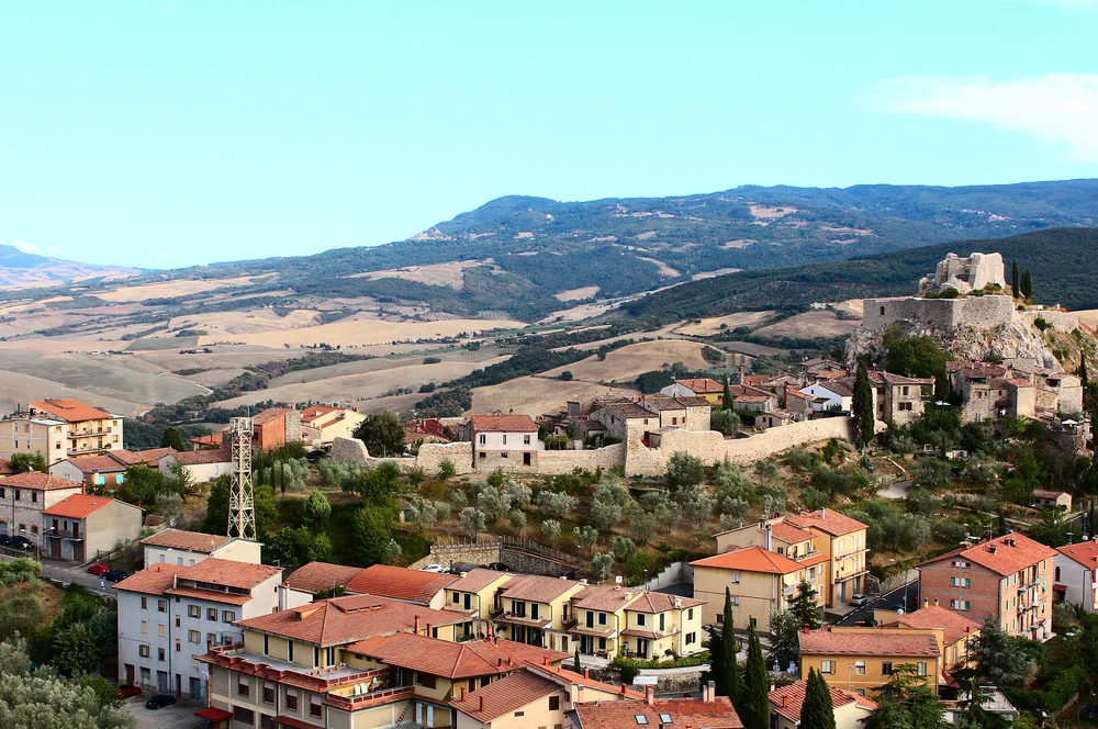 View of Castiglione dʼOrcia