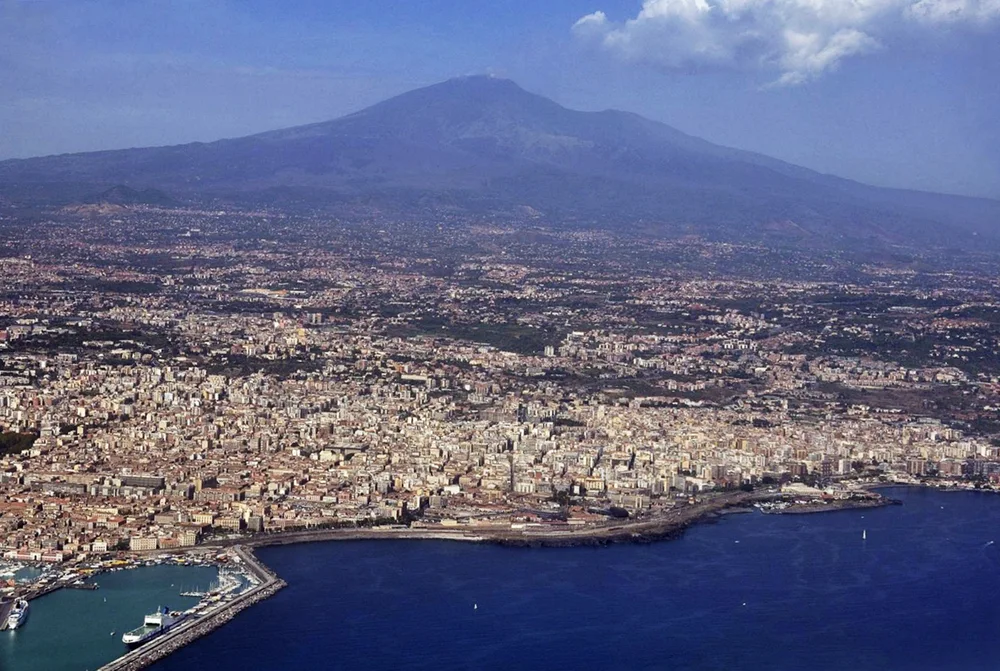 View of Catania