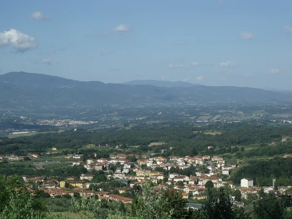 View of Cavriglia