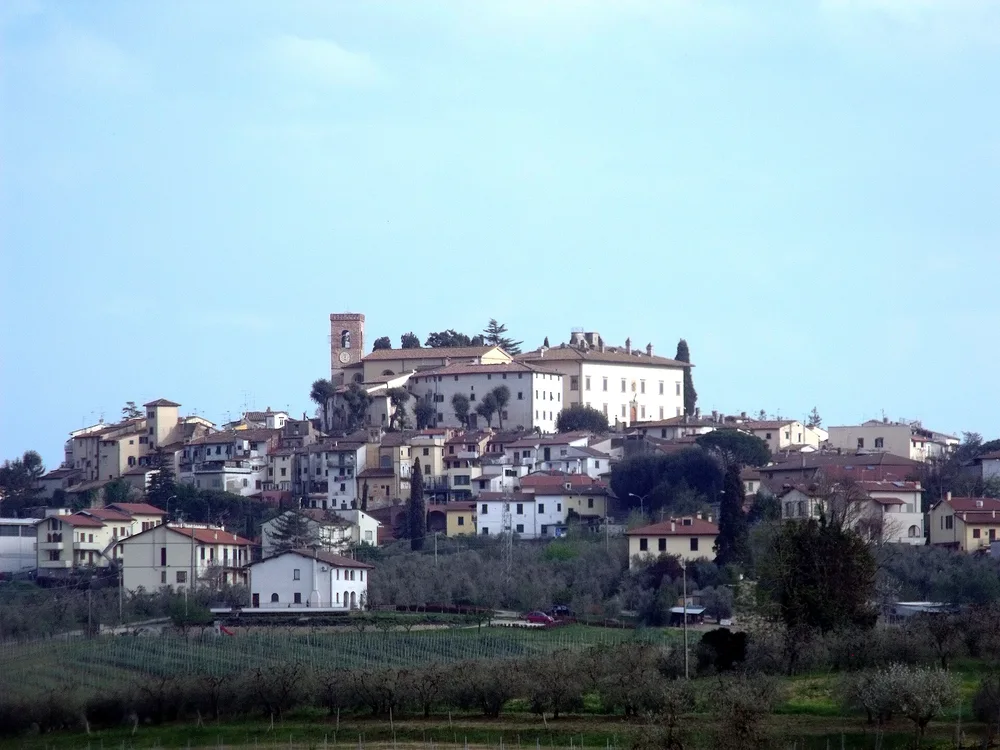 View of Cerreto Guidi