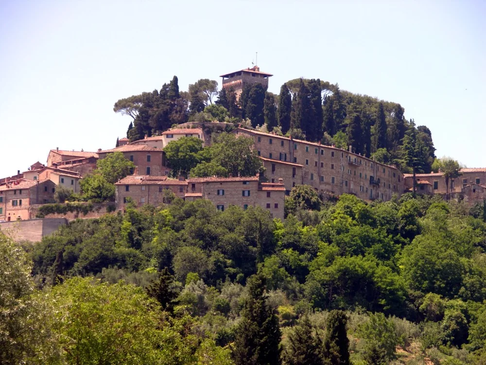 View of Cetona