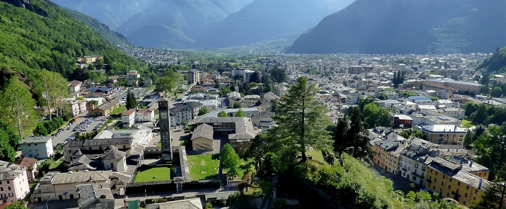 View of Chiavenna