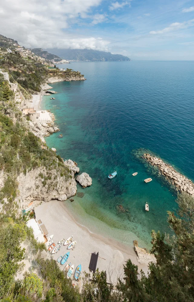 View of Conca dei Marini