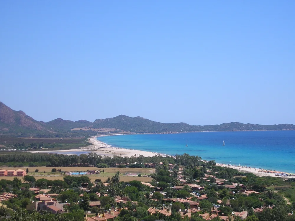 View of Costa Rei