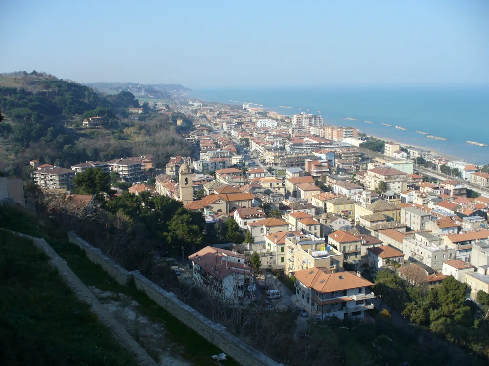View of Cupra Marittima