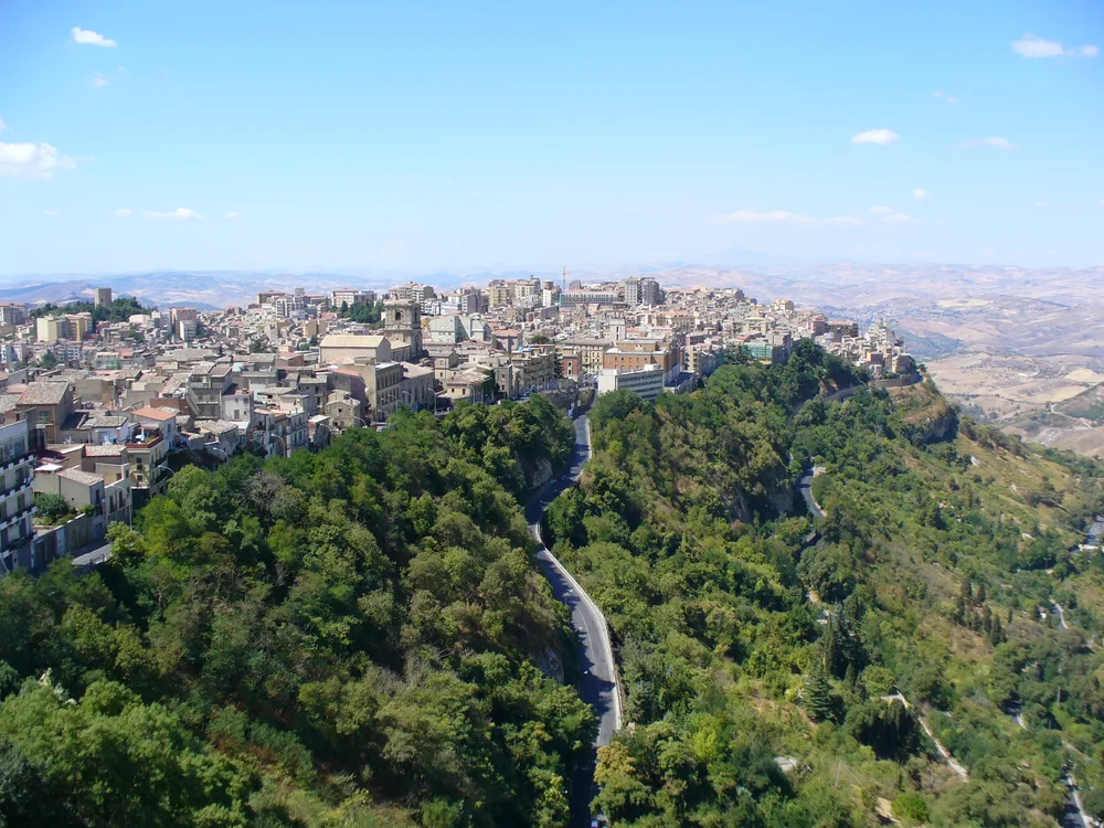 View of Enna