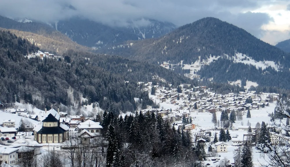 View of Falcade