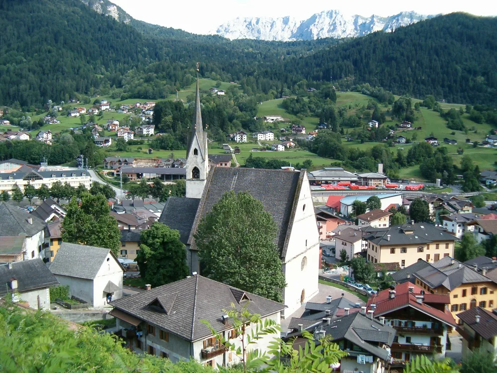 View of Fiera di Primiero