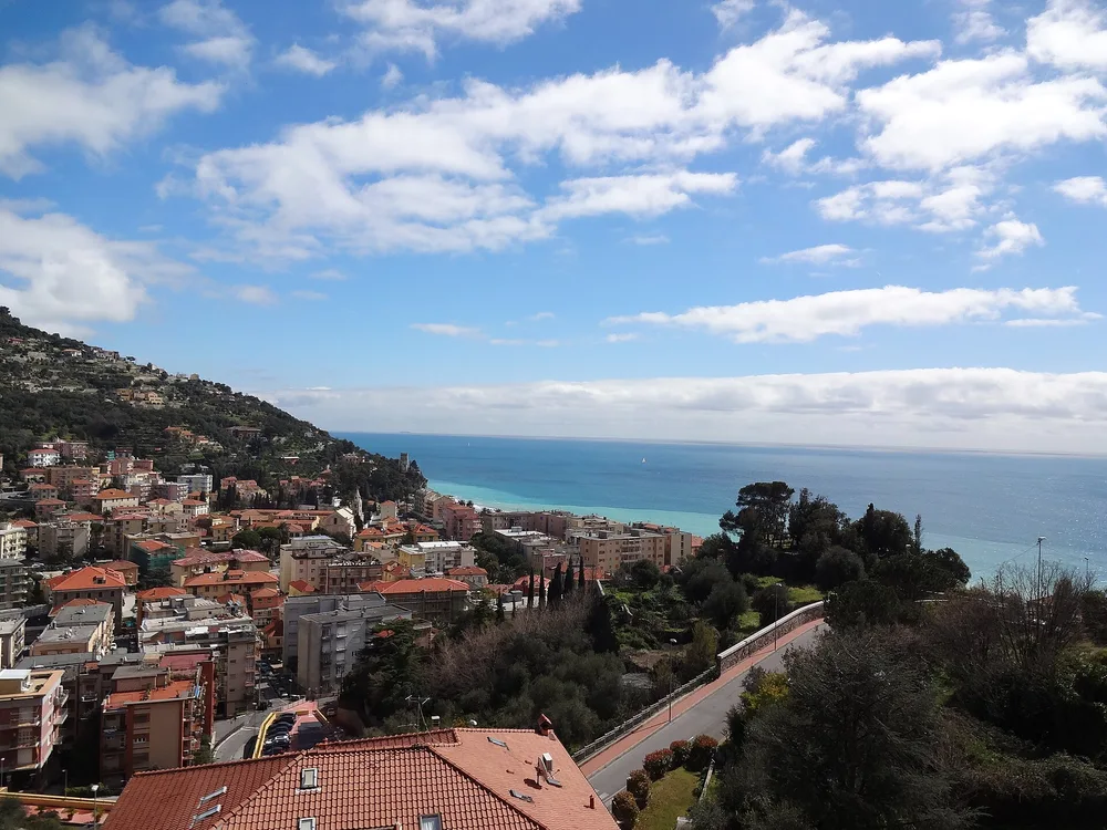 View of Finale Ligure