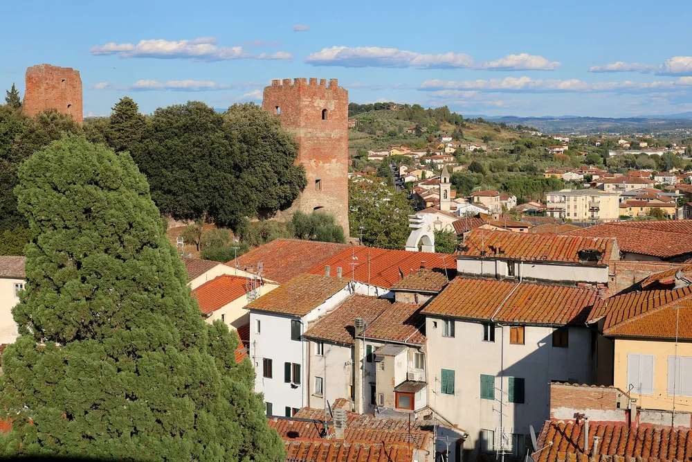 View of Fucecchio