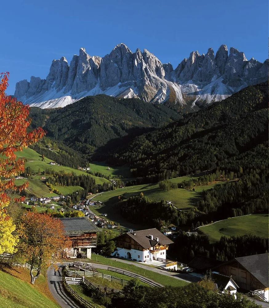 View of Funes
