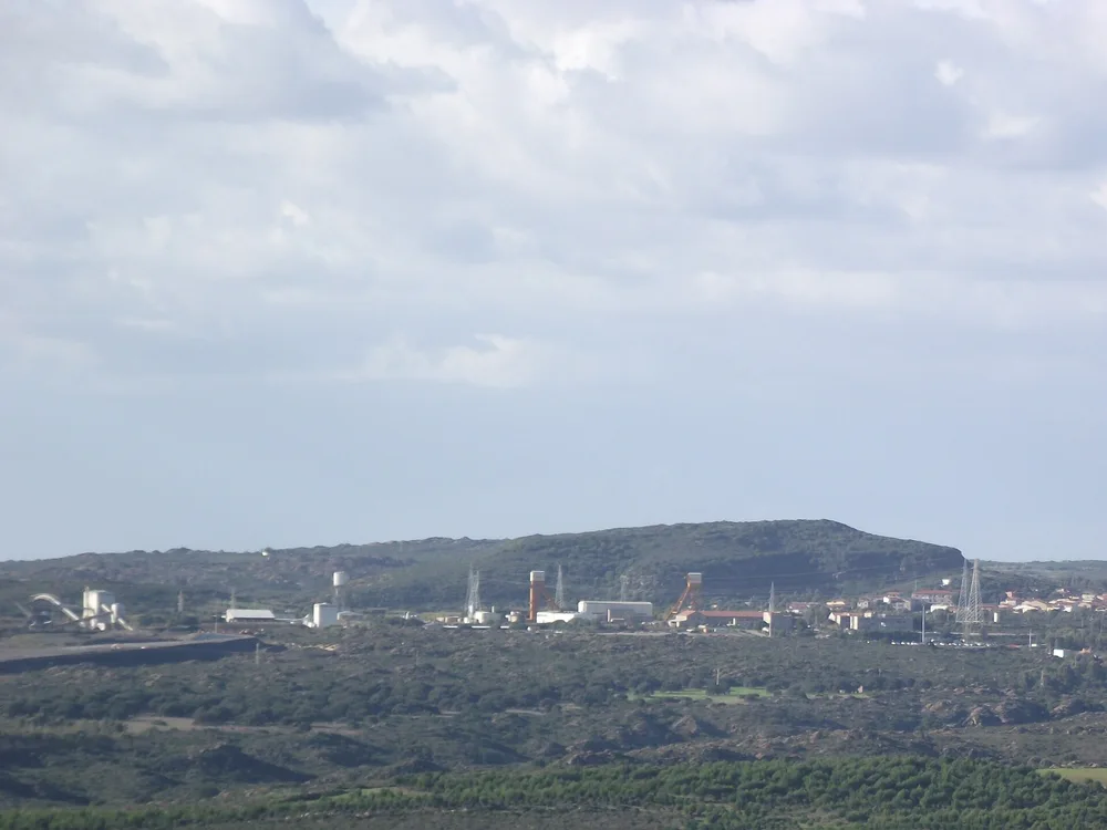 View of Gonnesa