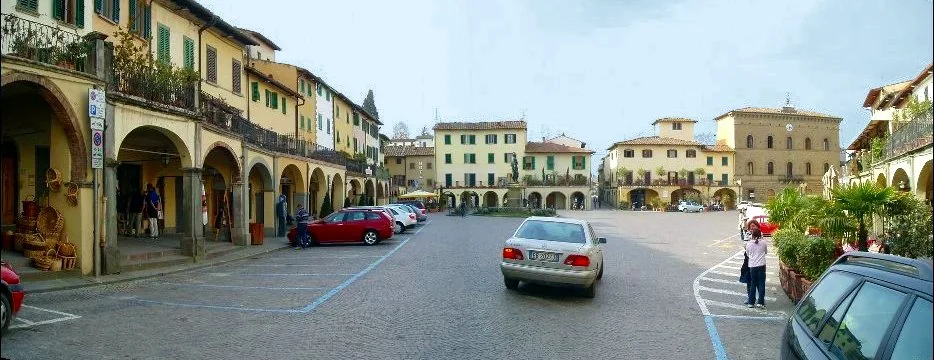 View of Greve in Chianti