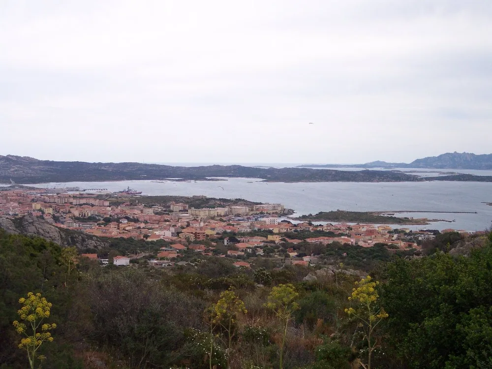 View of La Maddalena